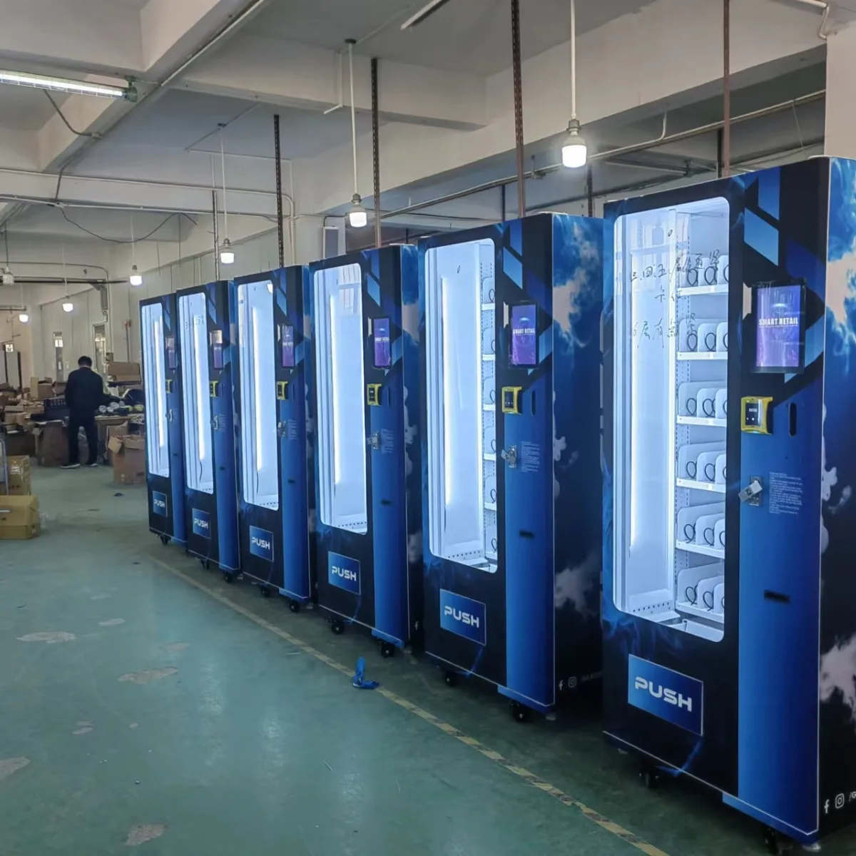 Компактные вендинговые автоматы Zhongda Smart