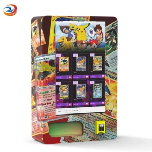 Настенный автомат для коллекционных карт 32″ NFC и QR