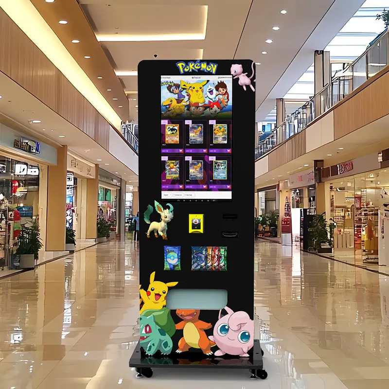 Торговый автомат Pokémon 32″ для карточек ZD-C-32