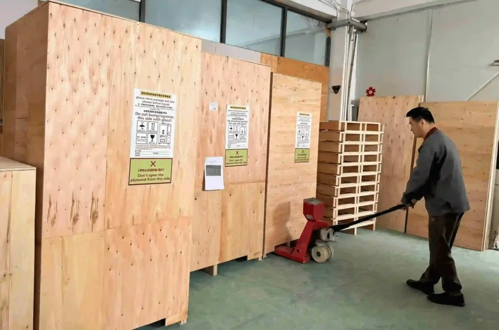 Упаковка и подготовка к отправке Zhongda Smart